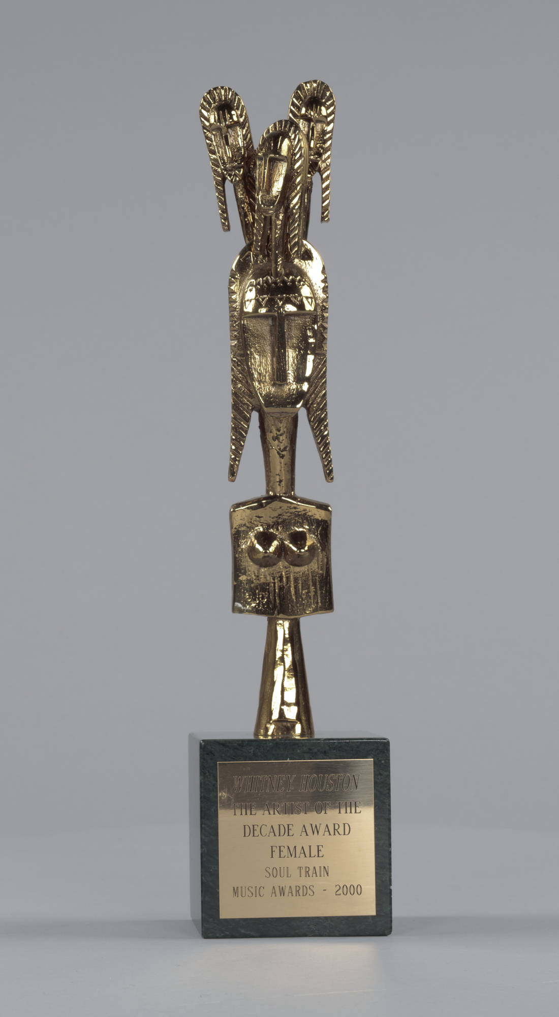 Whitney Houston’s Soul Train Artist of the Decade Award | National