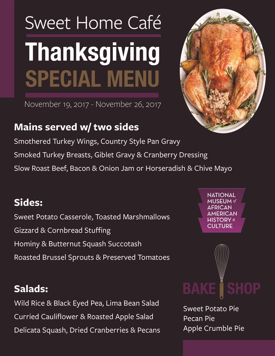 Sweet Home Cafe Thanksgiving Station