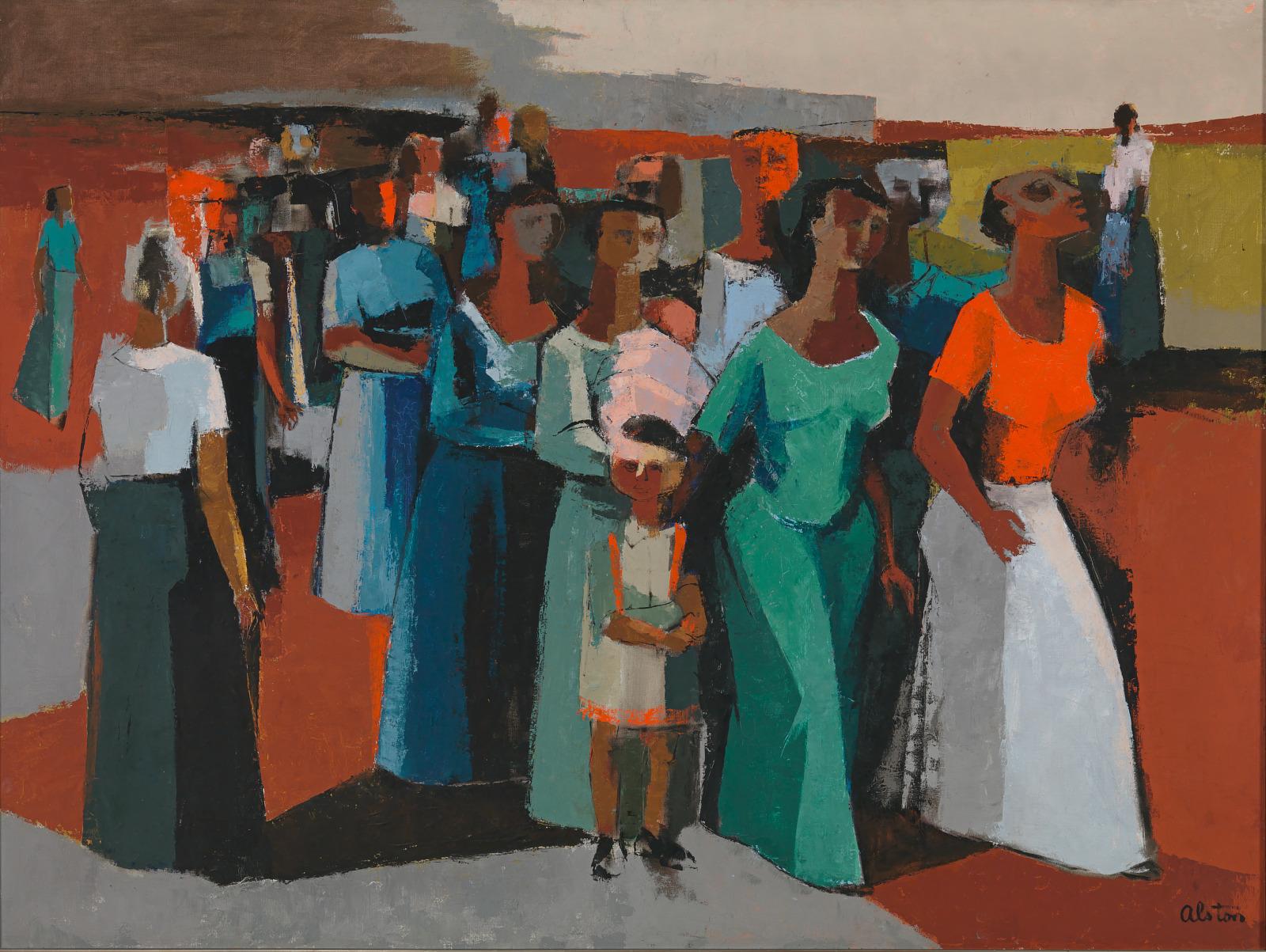Walking Painting by Charles Henry Alston