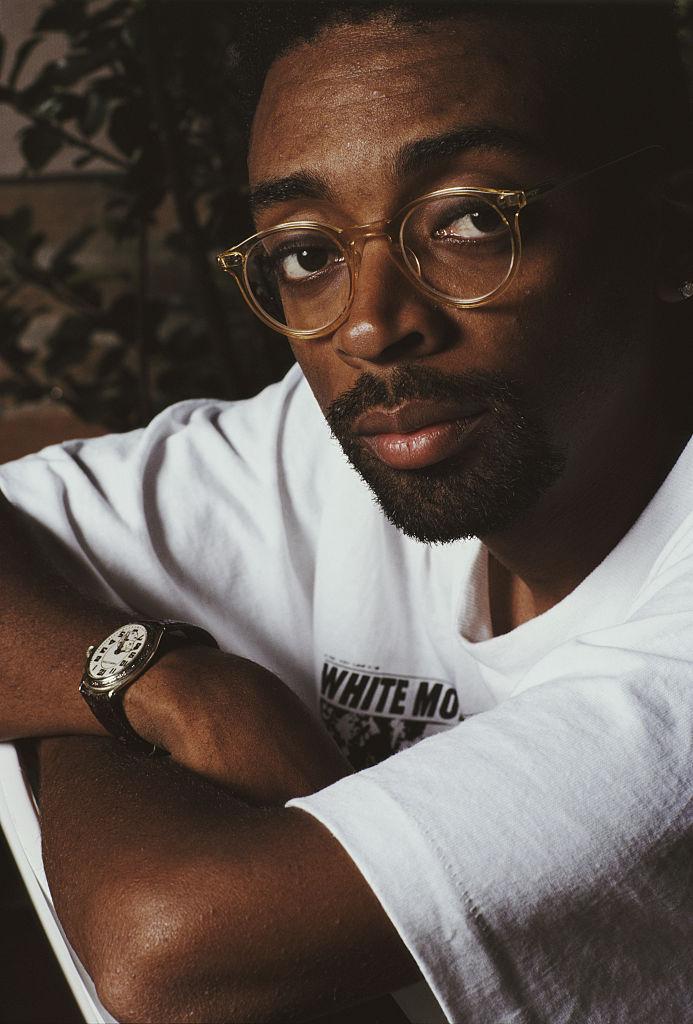 American film director and writer Spike Lee at the Mark Hotel in New York City, 16th July 1990.