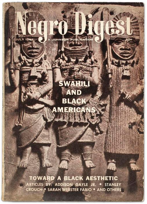 african american culture essay introduction Publication cover of "Negro Digest," July 1969.