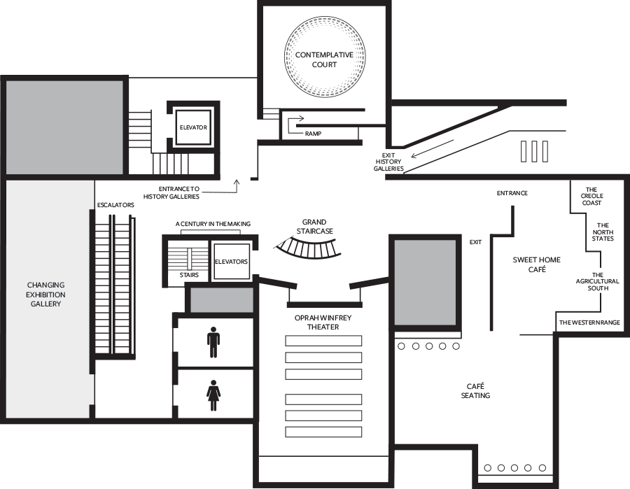 Map Of American History Museum