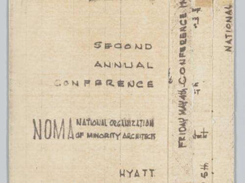 Program from the NOMA Second Annual Conference