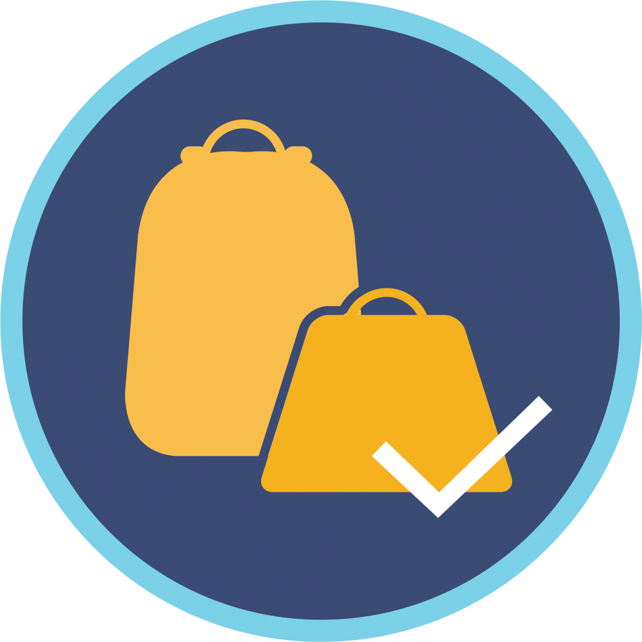 limits on personal belongings illustration