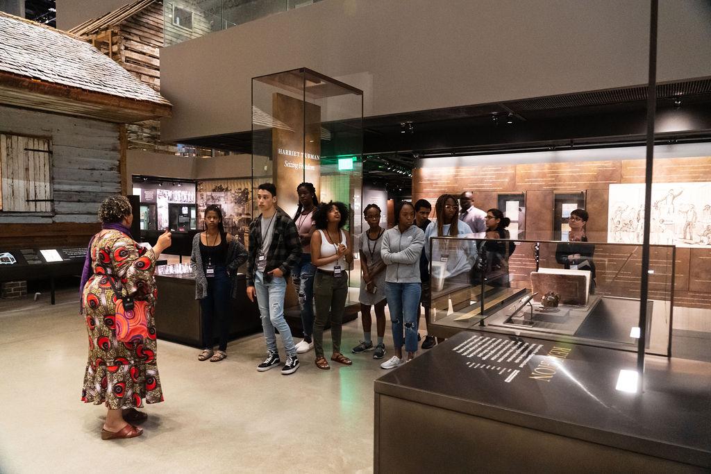 guided tour african american museum