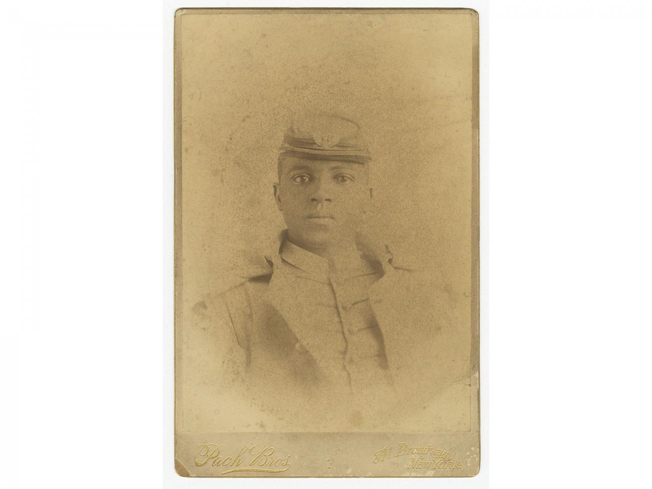 Charles Young as a cadet at West Point