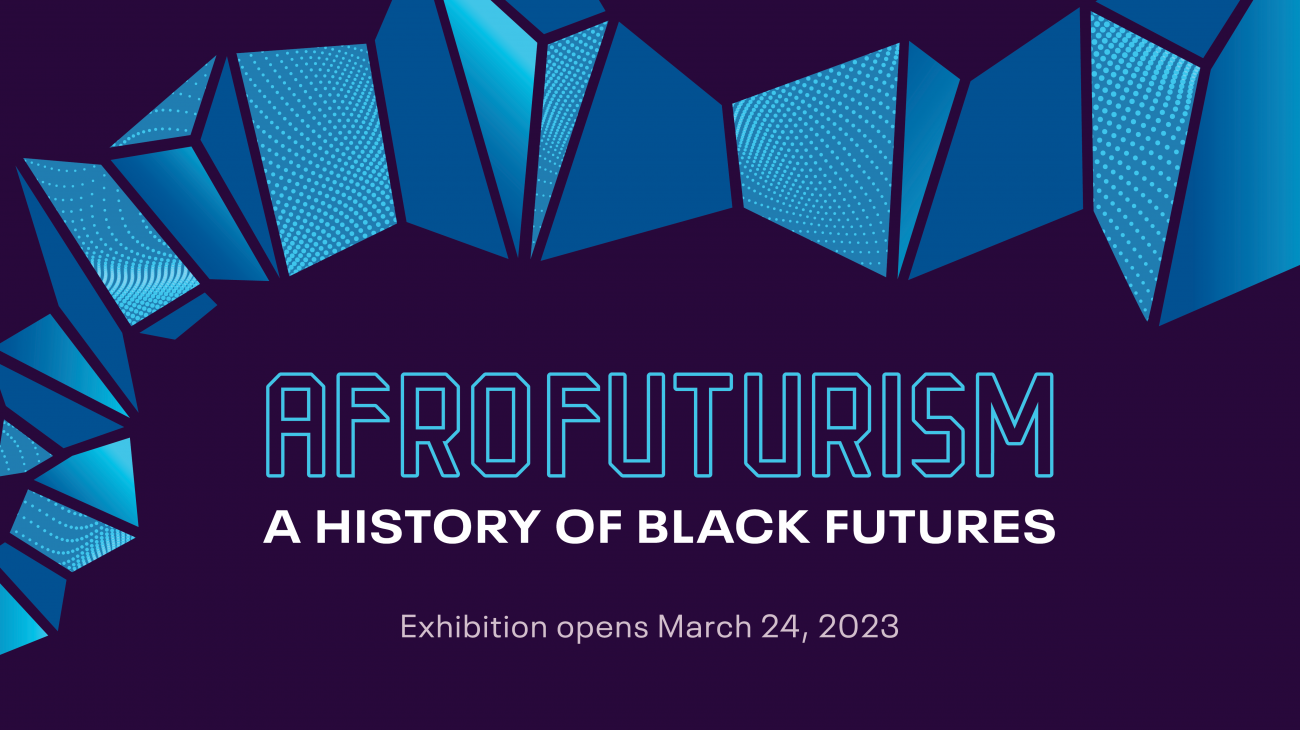 Afrofuturism typography header image