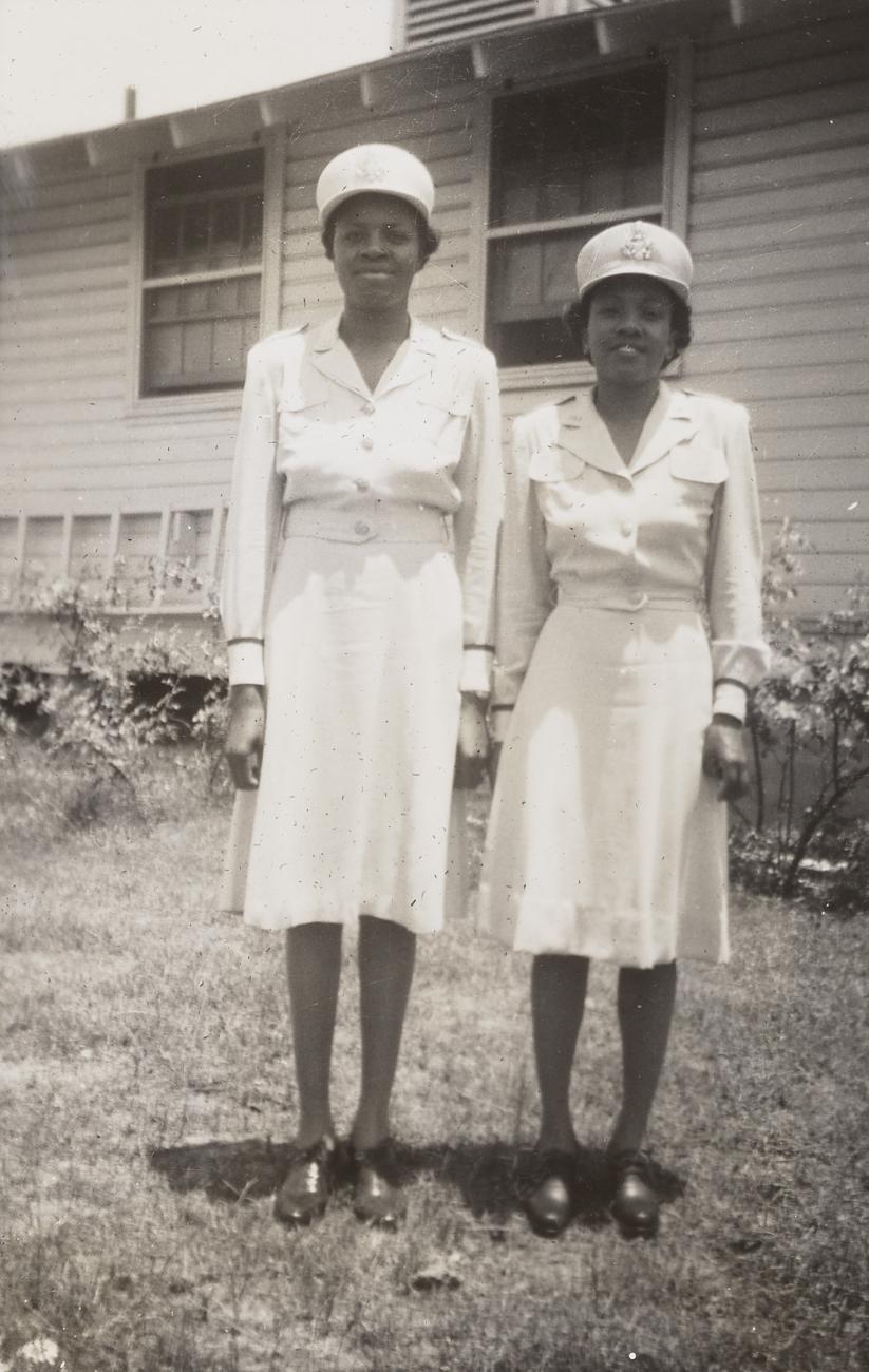 Two ANC nurses in uniform
