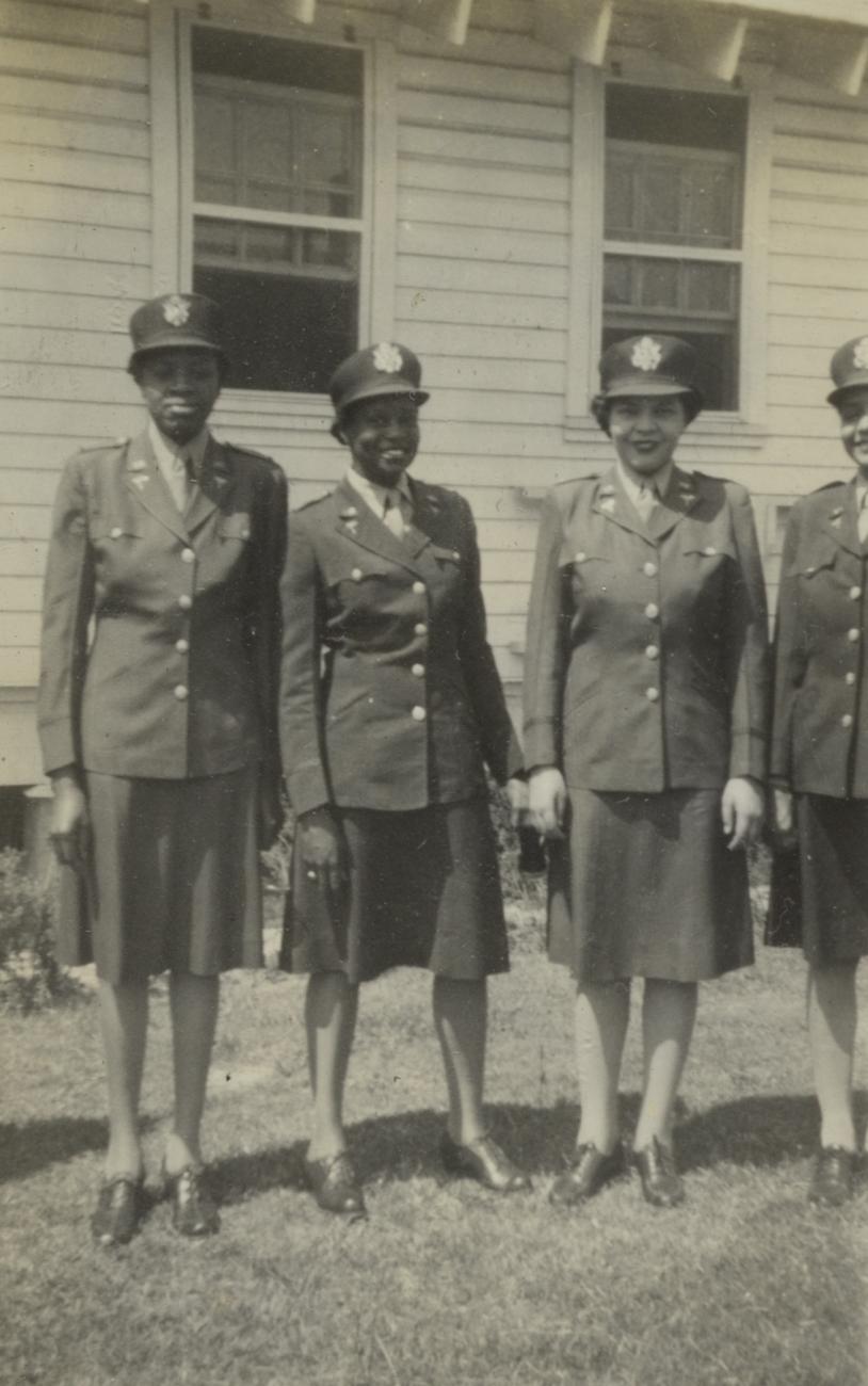 Photograph of four ANC nurses in uniform.