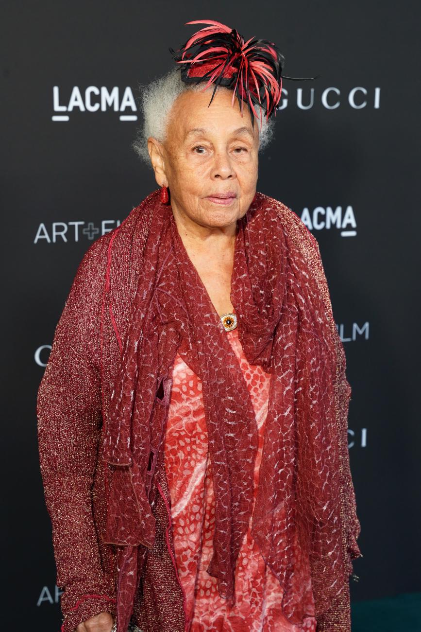 Betye Saar attends the 10th Annual LACMA ART+FILM GALA in Los Angeles in 2021.