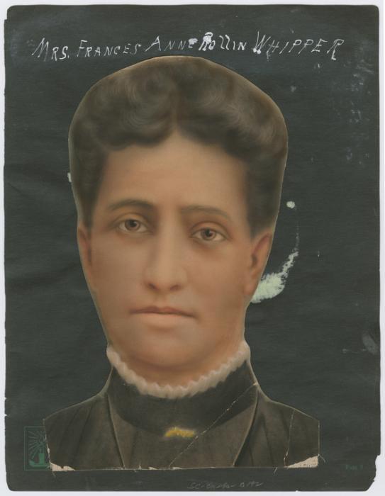 Portrait of Mrs. Frances Anne Rollin Whipper, 1870-1879