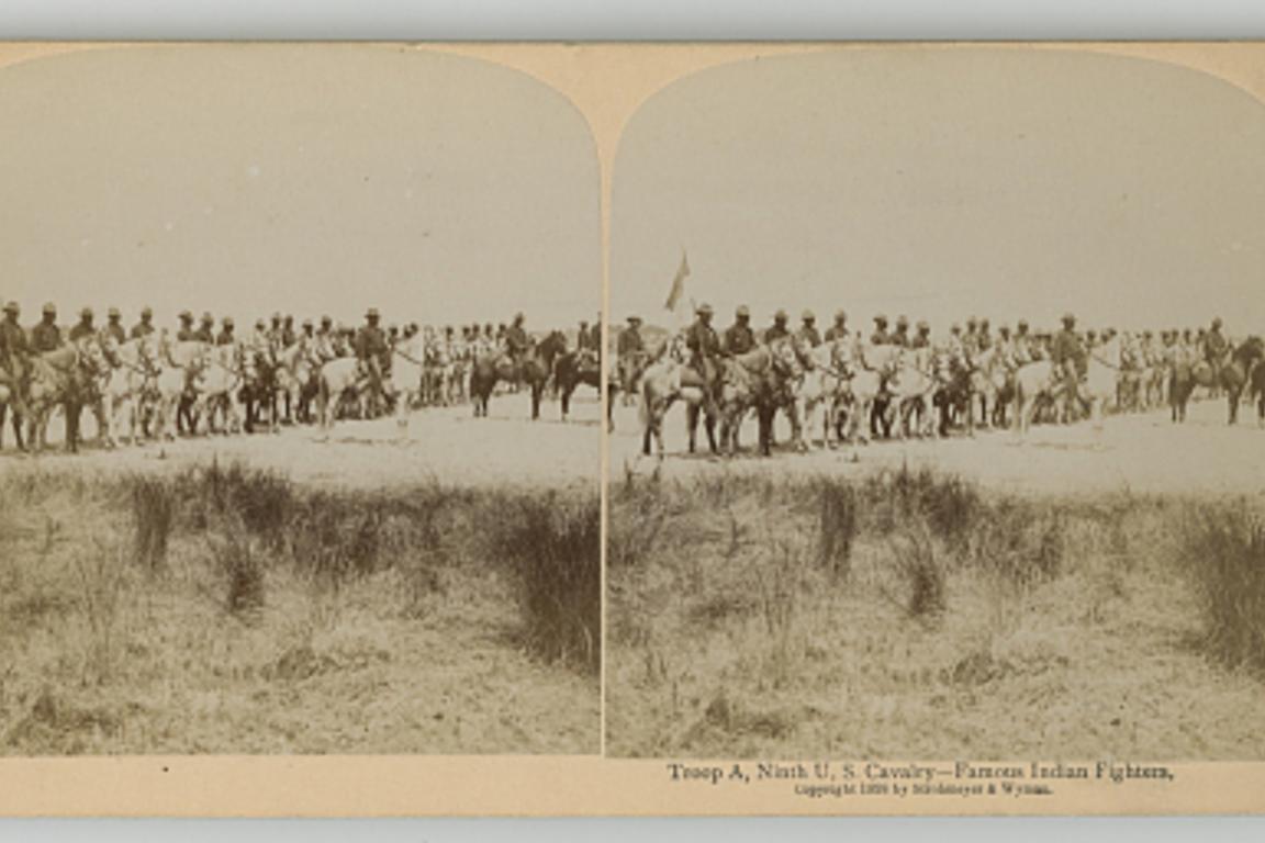 Troop A, Ninth U.S. Cavalry -- Famous Indian Fighters 1898