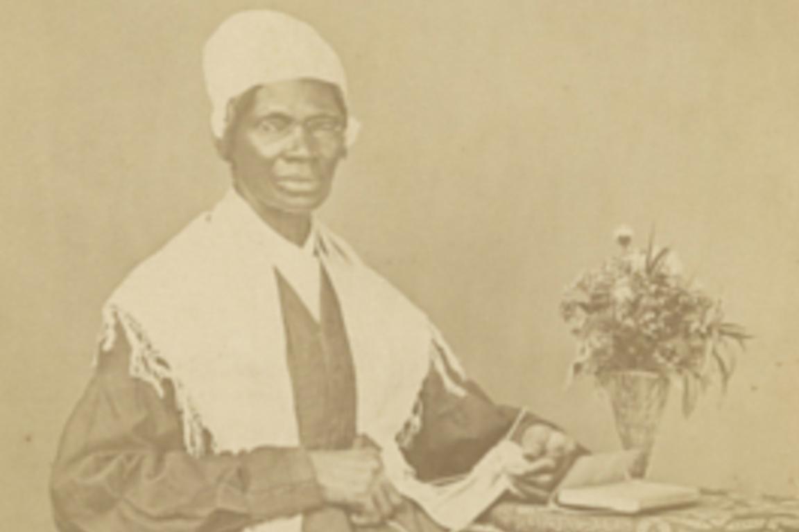 Cabinet card of Sojourner Truth 1864