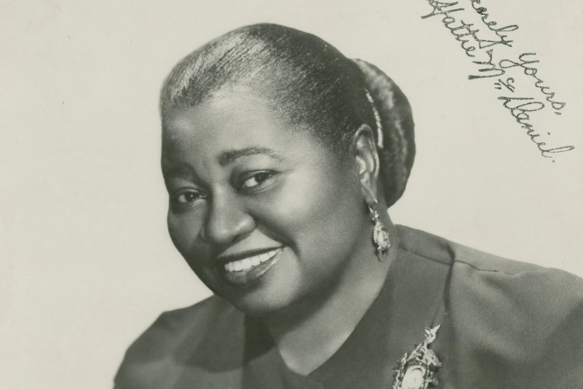 Photographic print of Hattie McDaniel