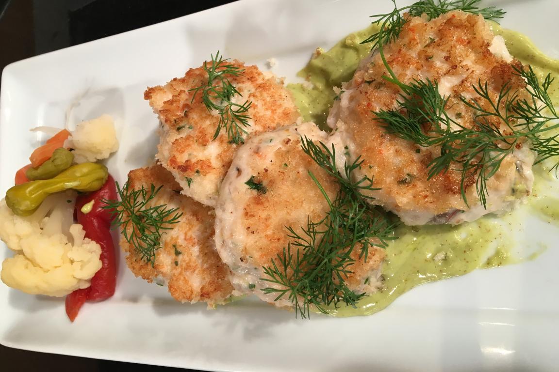 Chef Joe Randall’s Sautéed Shrimp Cakes