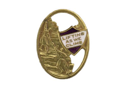 Pin for the National Association of Colored Women’s Clubs.