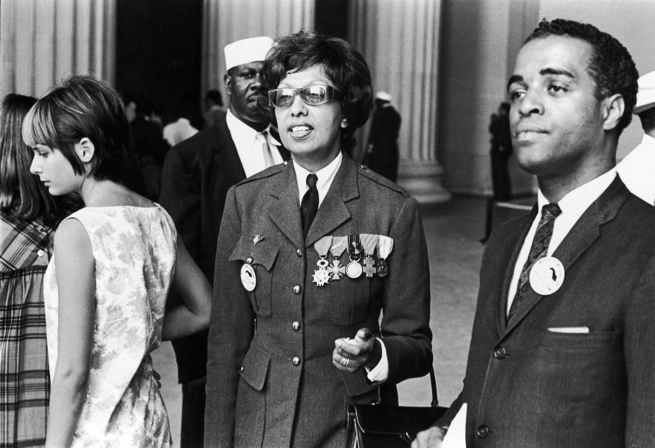 Josephine Baker at the March on Washington for Jobs and Freedom, August 28, 1963