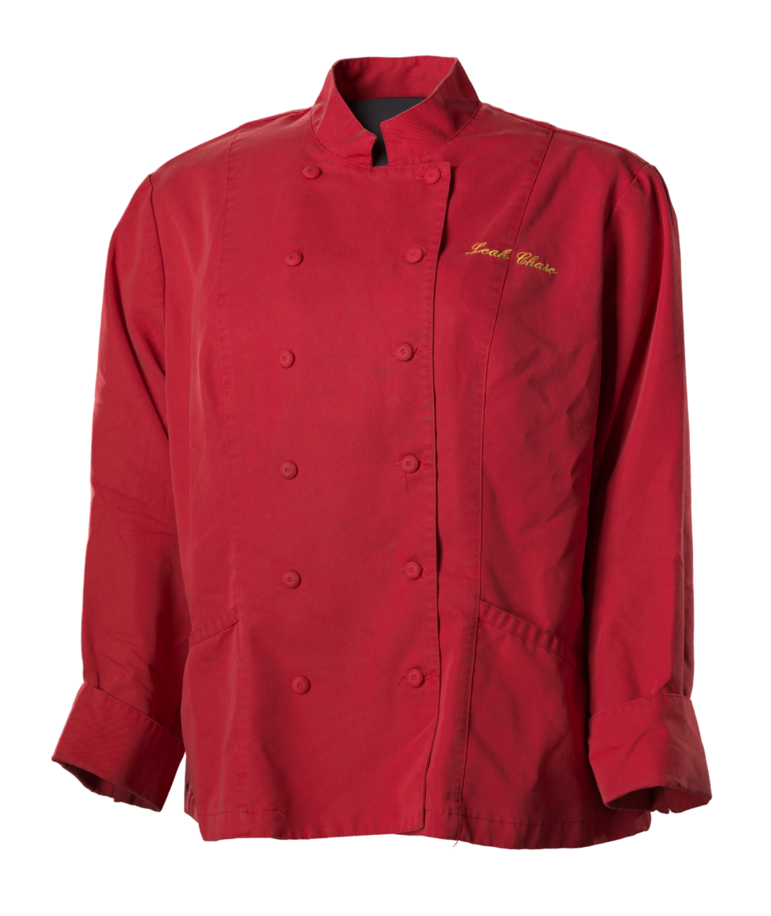 Chef jacket worn by Leah Chase, ca. 2012