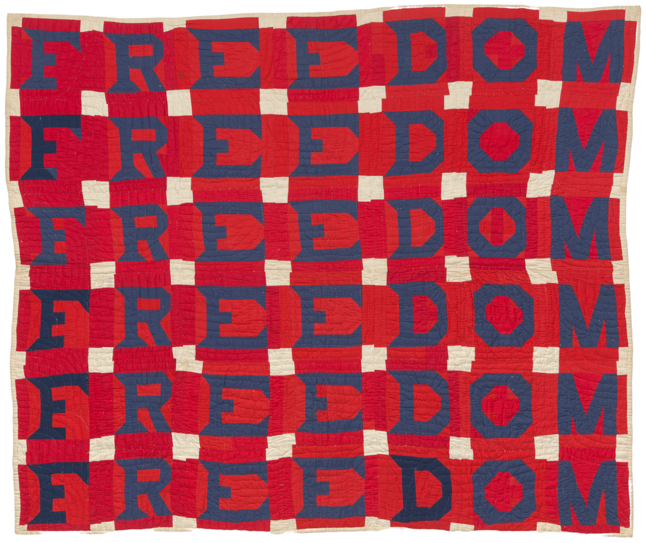 “Freedom Quilt” created by Jessie Bell Williams Telfair, ca. 1975