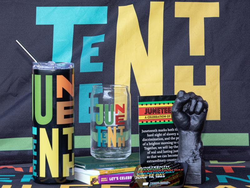 Merchandise photo for Juneteenth 2024 items